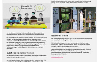 Bundespreis Ecodesign